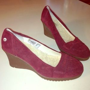 Ugg Suede Tassel Wedge